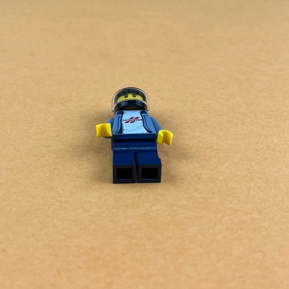 LEGO 1970 Dodge Charger R/T Driver Minifigure- 75893 sc072 2”